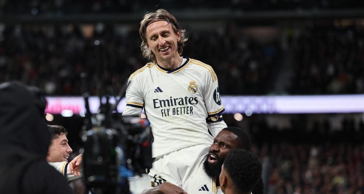 Modric se reivindica en la noche de Sergio Ramos