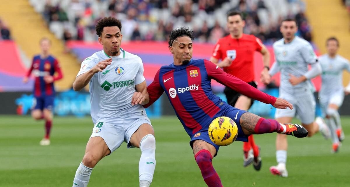 Xavi casi calca en San Mamés el once que goleó al Getafe
