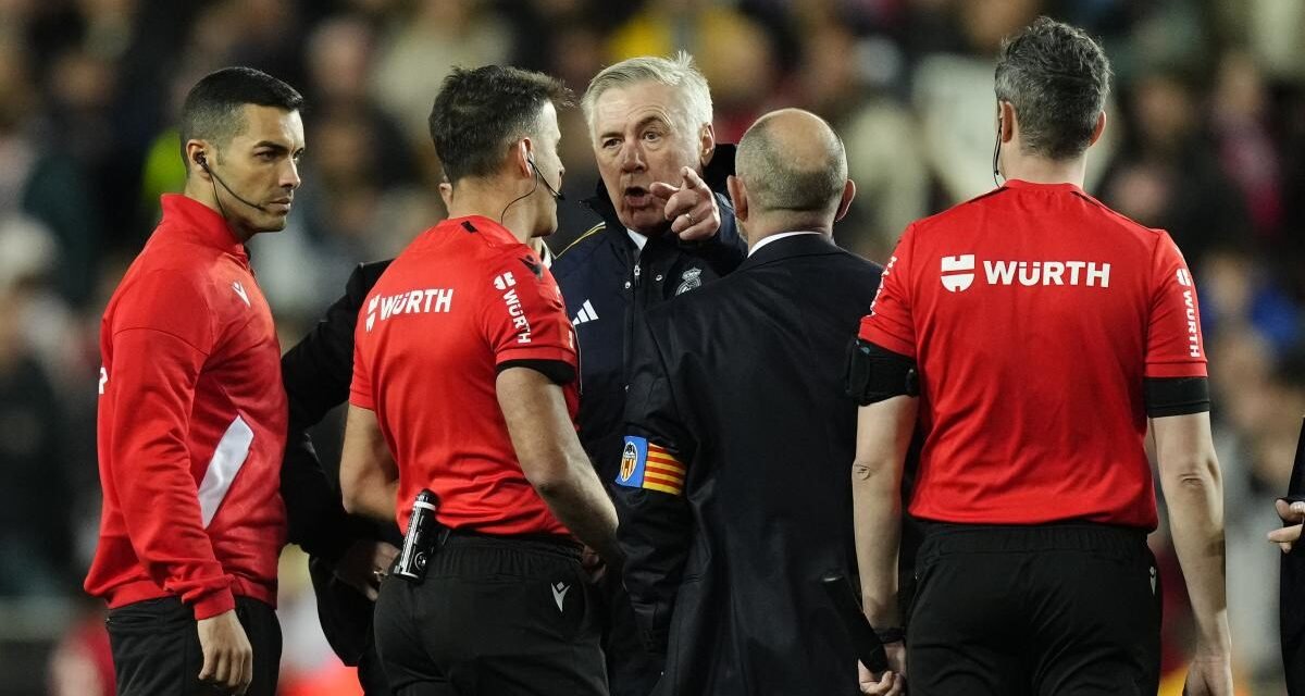 Ancelotti: “El gol anulado es algo inédito. Nunca me ha pasado”