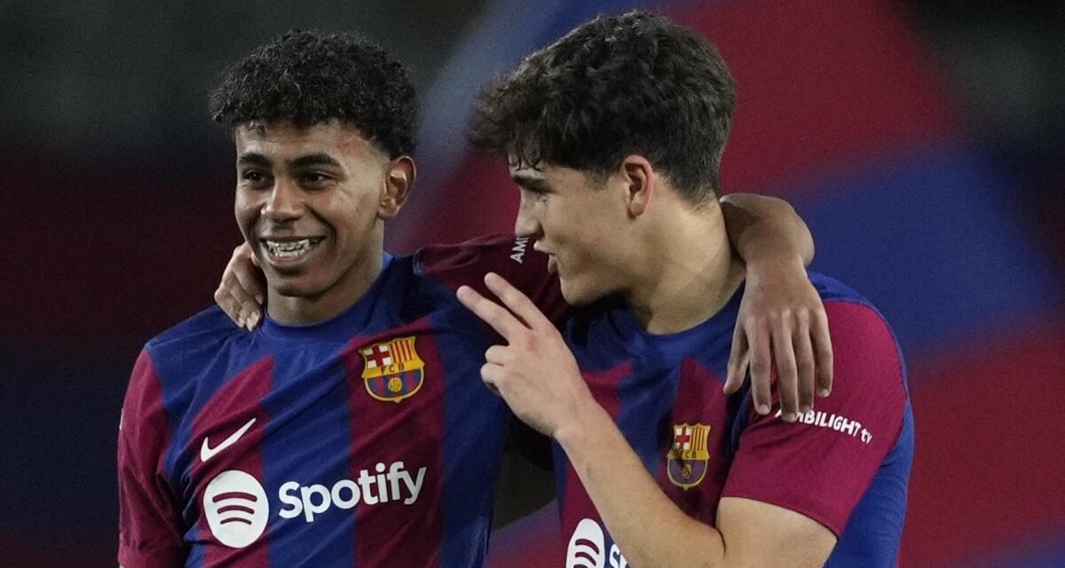 Lamine Yamal y Pau Cubarsí, fervor adolescente