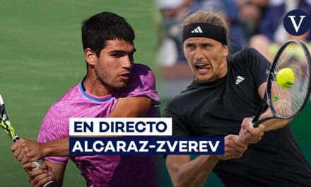 Alcaraz – Zverev | El partido de cuartos de final de Indian Wells, en directo