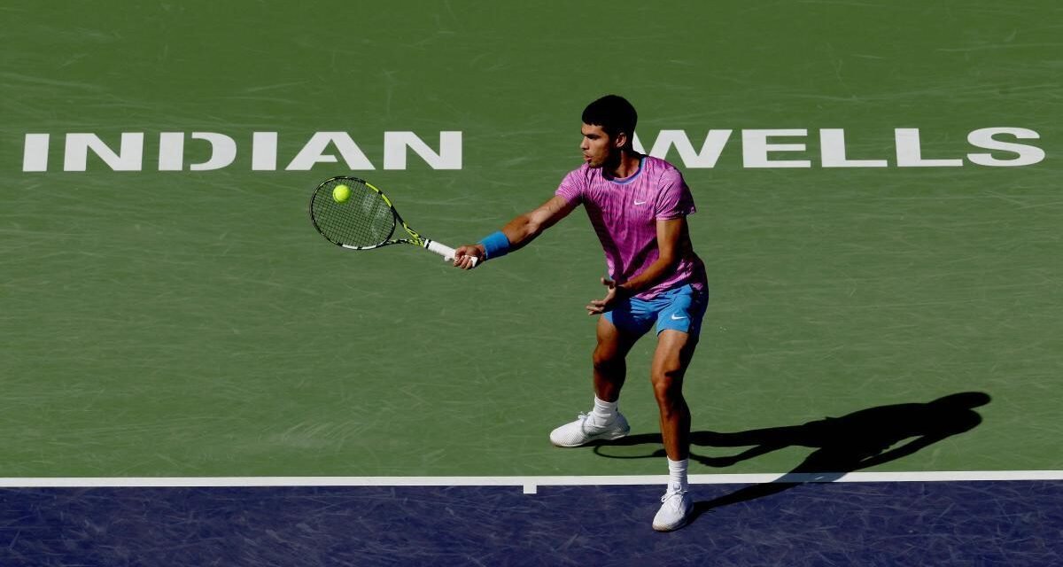 Alcaraz – Sinner | Horario y dónde ver el partido de tenis de Indian Wells por TV