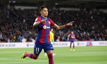 Raphinha: “No nos daremos por vencidos hasta que la Liga esté hecha”