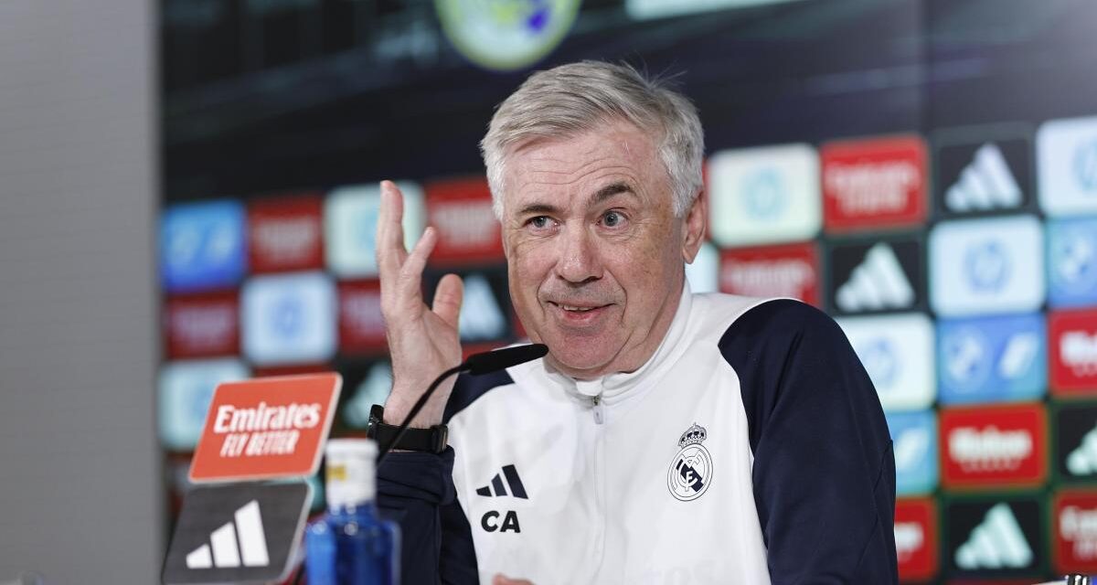 Ancelotti: “La temporada pasada jugamos en Manchester sin coraje y sin personalidad”