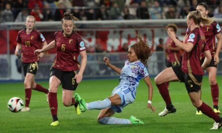 España avasalla a Bélgica en Lovaina