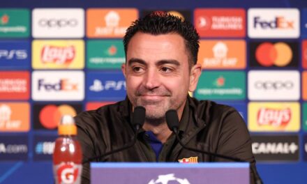 Xavi: “Qué voy a decir, es Luis Enrique”