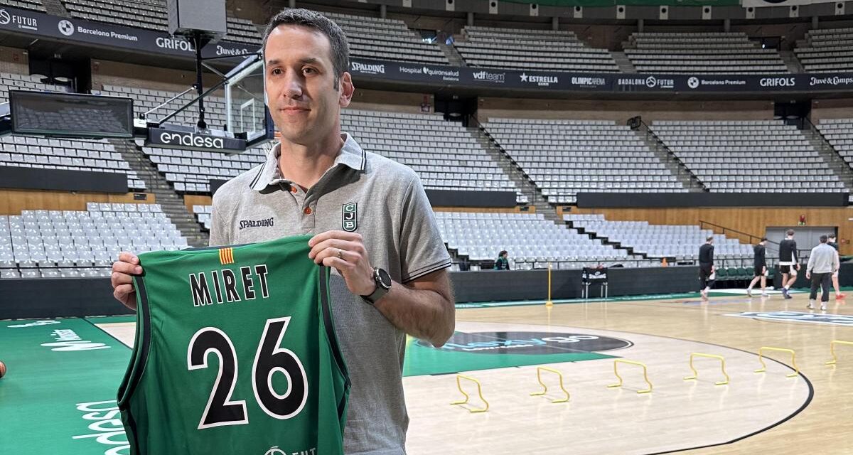 Dani Miret: “Quiero imponer un estilo 100% Penya”