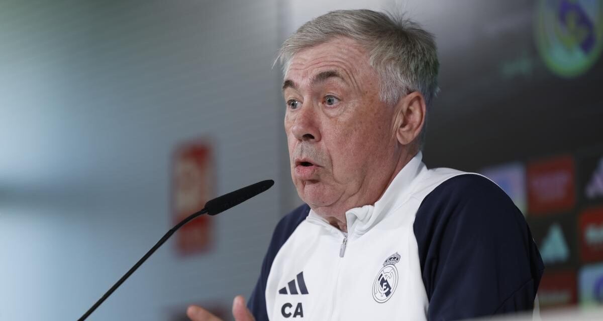 Ancelotti: “Bellingham ha bajado en sus goles, no en su rendimiento”