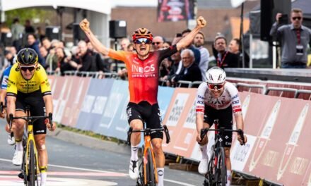 Pidcock salda deudas con la Amstel Gold Race