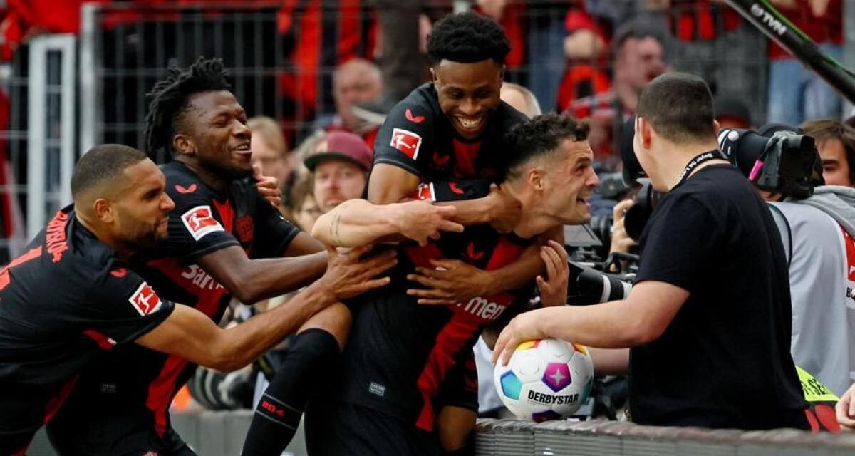 El Leverkusen se corona en la Bundesliga de manera apabullante