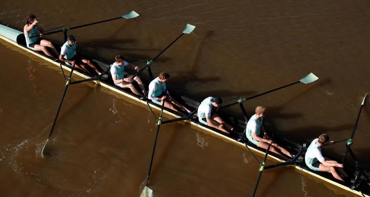 Regata en aguas residuales