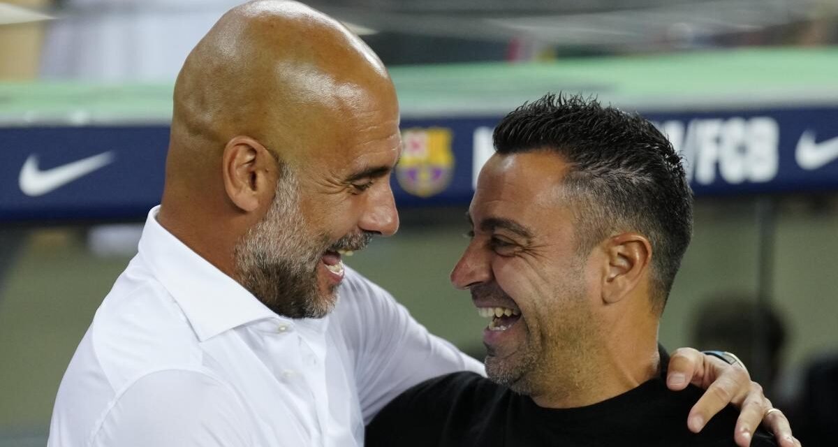 Guardiola y otras reacciones a la destitución de Xavi