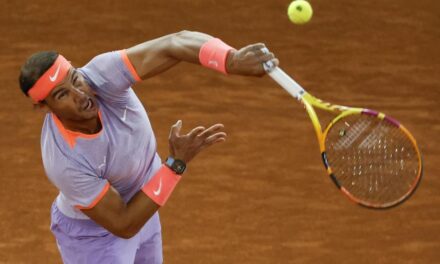 Rafa Nadal desata la locura en su primer entrenamiento en París