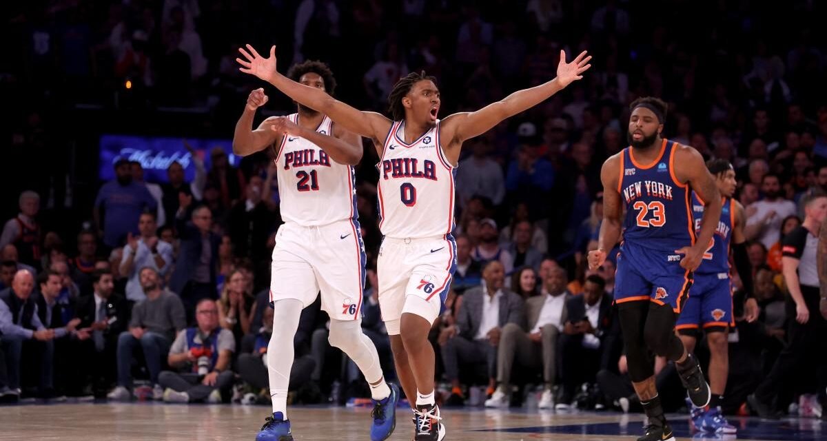 Maxey firma la noche de su vida para obrar el milagro en el Madison de Nueva York