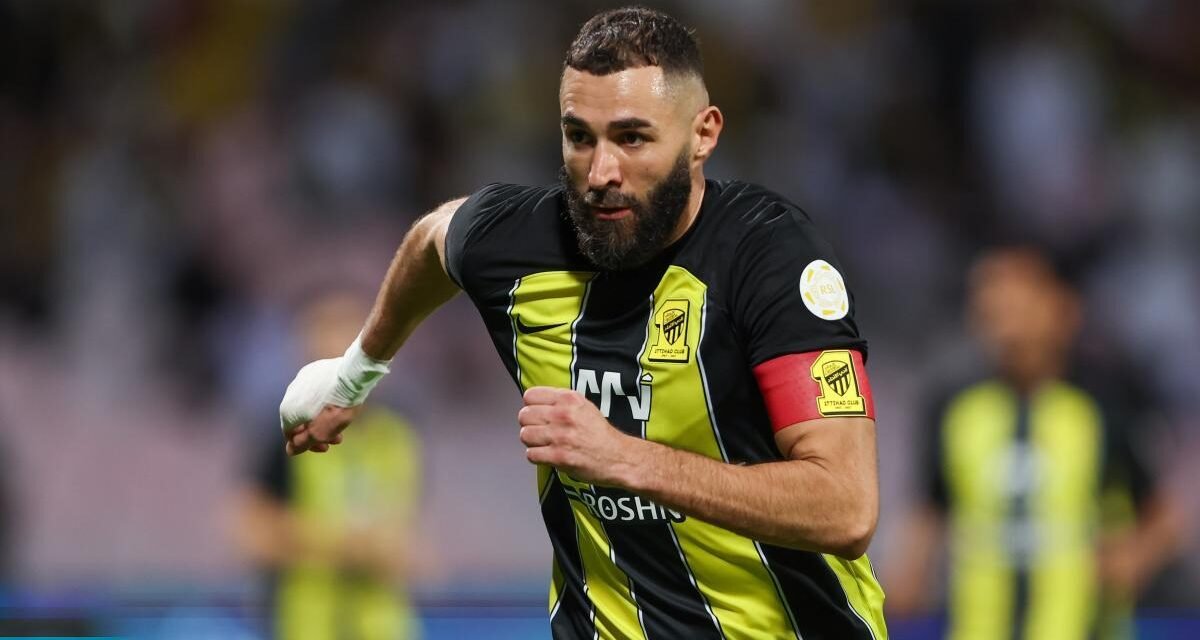 Benzema se recupera de su lesión con el Real Madrid