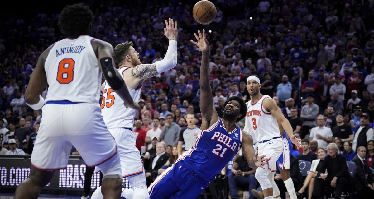 Los Knicks y los Pacers dejan fuera de la lucha por el anillo a Embiid y Antetokounmpo