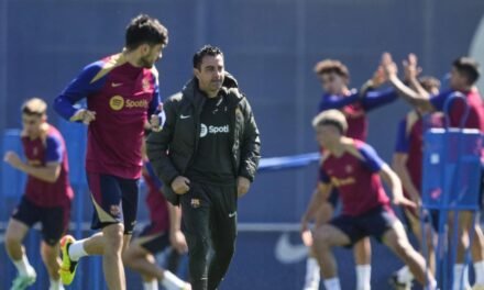 Xavi: “Queremos la revancha futbolística con el Girona, en Montjuïc no se hizo justicia”