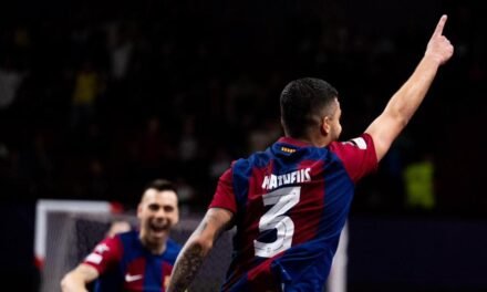 El Barça gana el pulso al Sporting y se cita con el Palma en la final de la Liga de Campeones