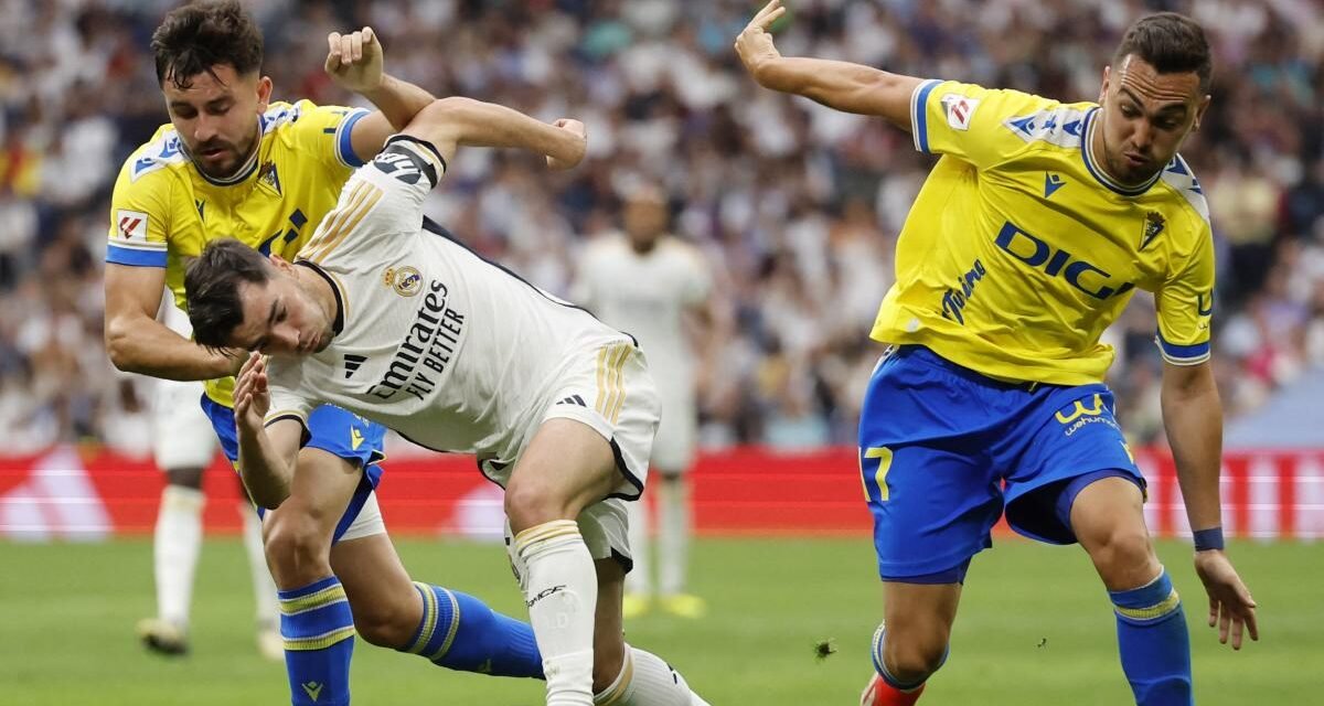 La unidad B del Real Madrid hace los deberes