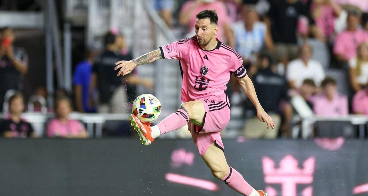 Messi deslumbra en la paliza del Inter Miami