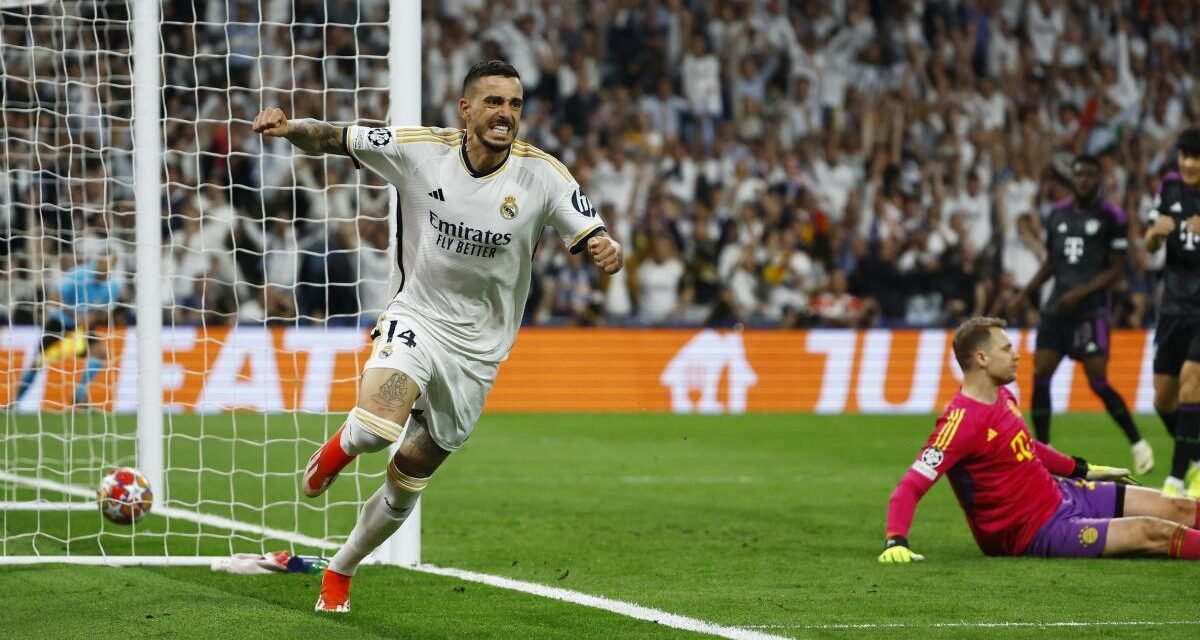 Joselu y la ira del Bayern por el silbato de Marciniak