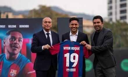 Deco recomendó a Vitor Roque al Barça antes de ser director deportivo