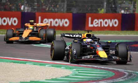 Verstappen sufre con Norris para vencer en Imola