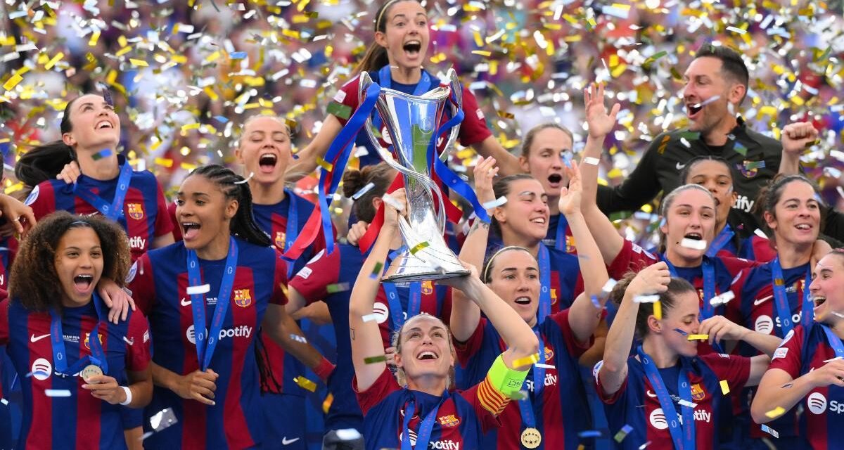 Estas son las imágenes de la victoria del Barça Femenino