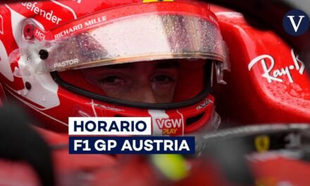 F1: Horario y dónde ver por TV el GP de Austria de Fórmula 1