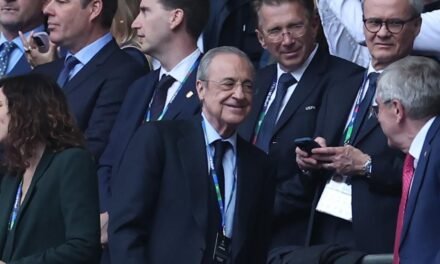 Florentino: “Es una historia de amor entre la Champions y el Real Madrid”