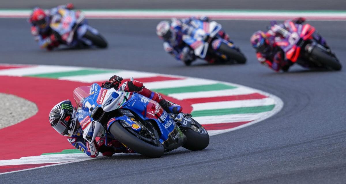 Una salida brutal da a Bagnaia el ‘doblete’ en Mugello