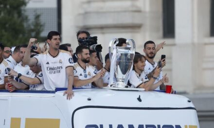 Fiesta multitudinaria para festejar la Quince del Real Madrid