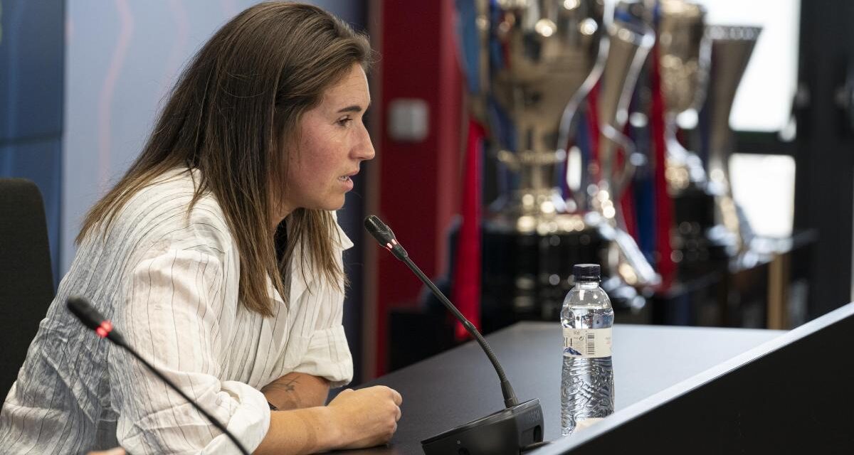 Mariona: “Lo he ganado todo en el Barça y ahora quiero hacerlo en otro sitio”