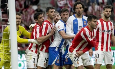 El Espanyol, a rematar el pase a la final por el ascenso a Primera ante el Sporting