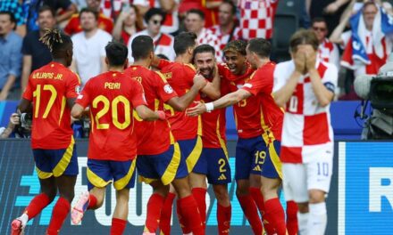 España se estrena en la Eurocopa con una ilusionante goleada a Croacia