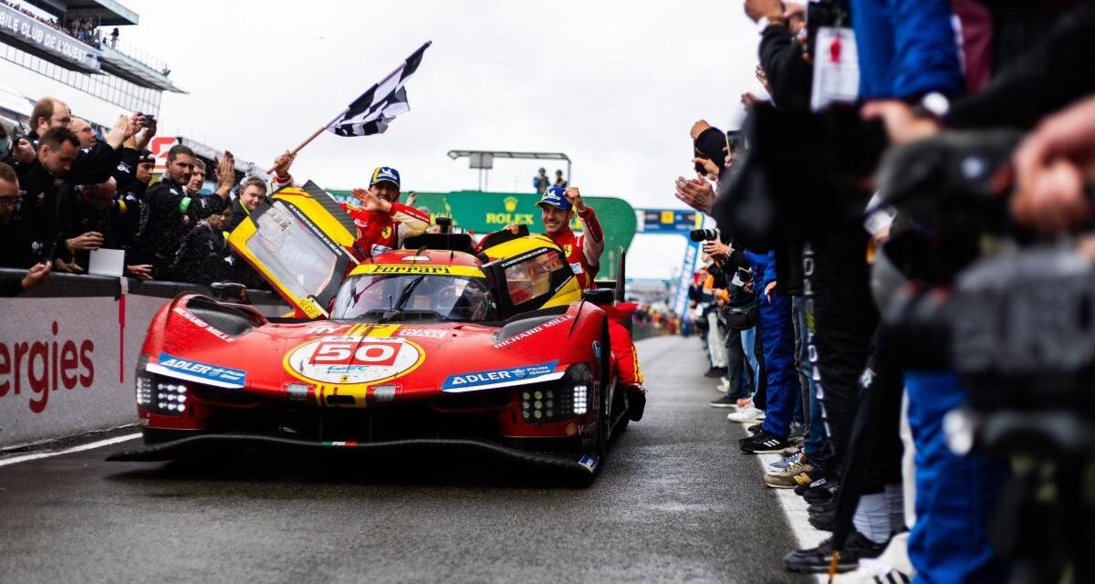 Histórico triunfo de Miquel Molina en las 24 Horas de Le Mans con Ferrari