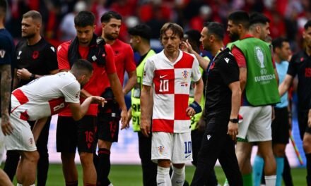 Croacia empata ante Albania y se complica la vida en la Eurocopa