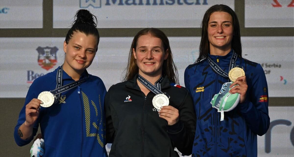 Tercer oro en saltos: gana Ana Carvajal