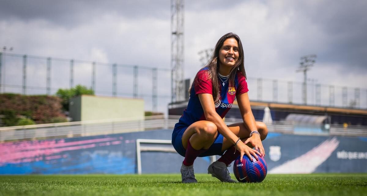 El Barça ficha a Kika Nazareth, la promesa del fútbol portugués de Jorge Mendes