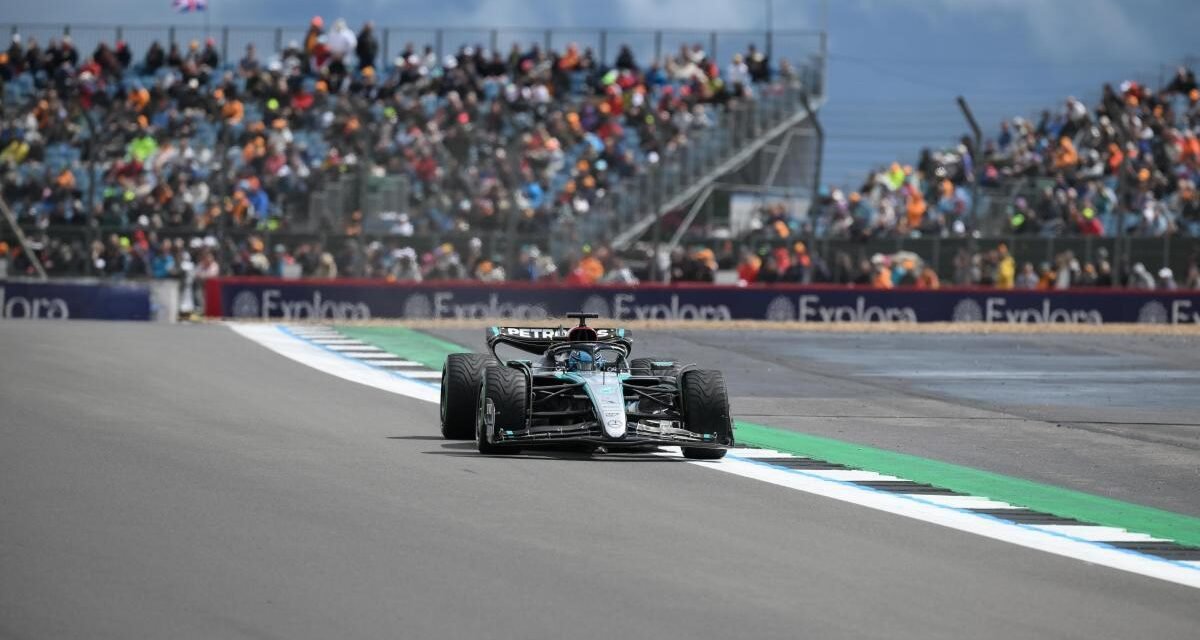 Le crecen los enanos a Verstappen: Russell, Hamilton y Norris le desafían en Silverstone