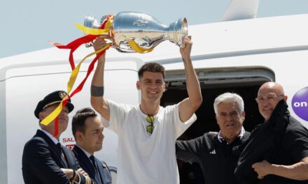 La celebración de la cuarta Eurocopa de la selección española, en imágenes