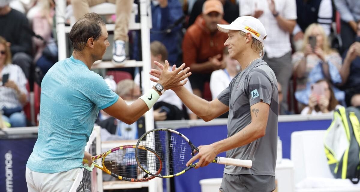 Nadal, una leyenda, tumba al hijo de otra leyenda