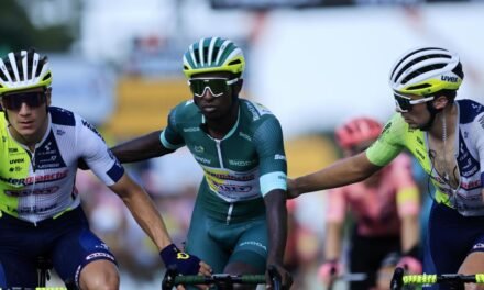 Biniam Girmay es la esperanza negra y verde