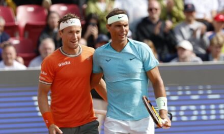 Nadal calienta motores en Bastad para el dobles de los Juegos Olímpicos