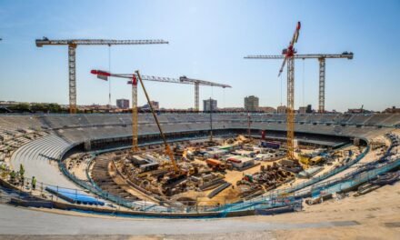 El Camp Nou avanza aunque se prevén retrasos