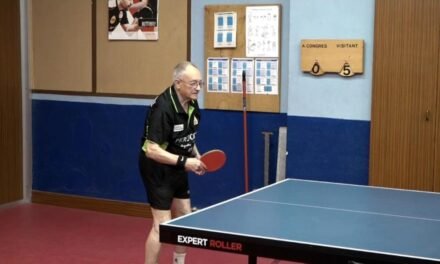 Josep Madurell, campeón del mundo de tenis de mesa con 85 años