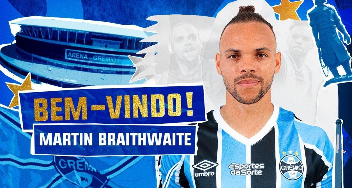 Braithwaite ficha por el Gremio de Brasil