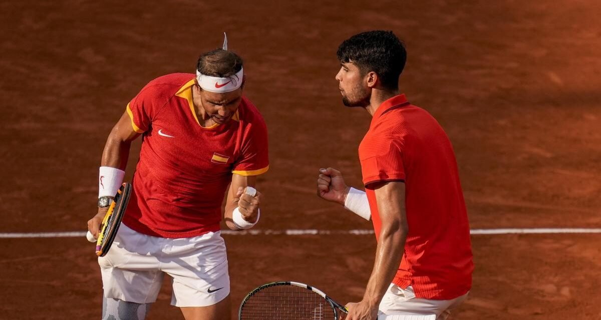 Nadal y Alcaraz – Krajicek y Ram | Horario y dónde ver por TV el dobles español de tenis de los JJ.OO. de París 2024