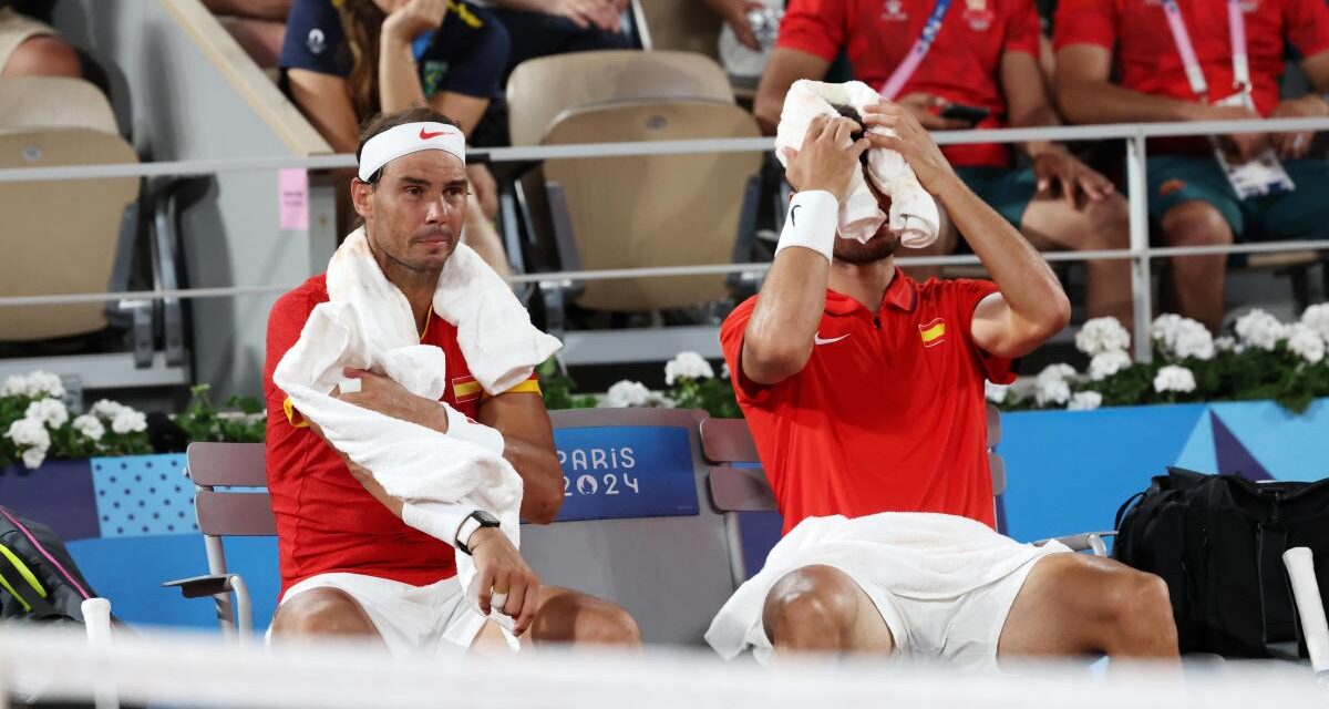 El final olímpico de Rafa Nadal