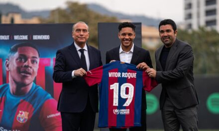 El Barça ultima la cesión de Vitor Roque al Betis